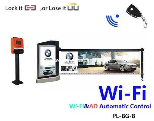 WI-Fi&Advertisement, αυτόματη υπαίθρια πύλη εμποδίων κυκλοφορίας αερολιμένων 1,3,5s για την αγγελία, PL-BG-8